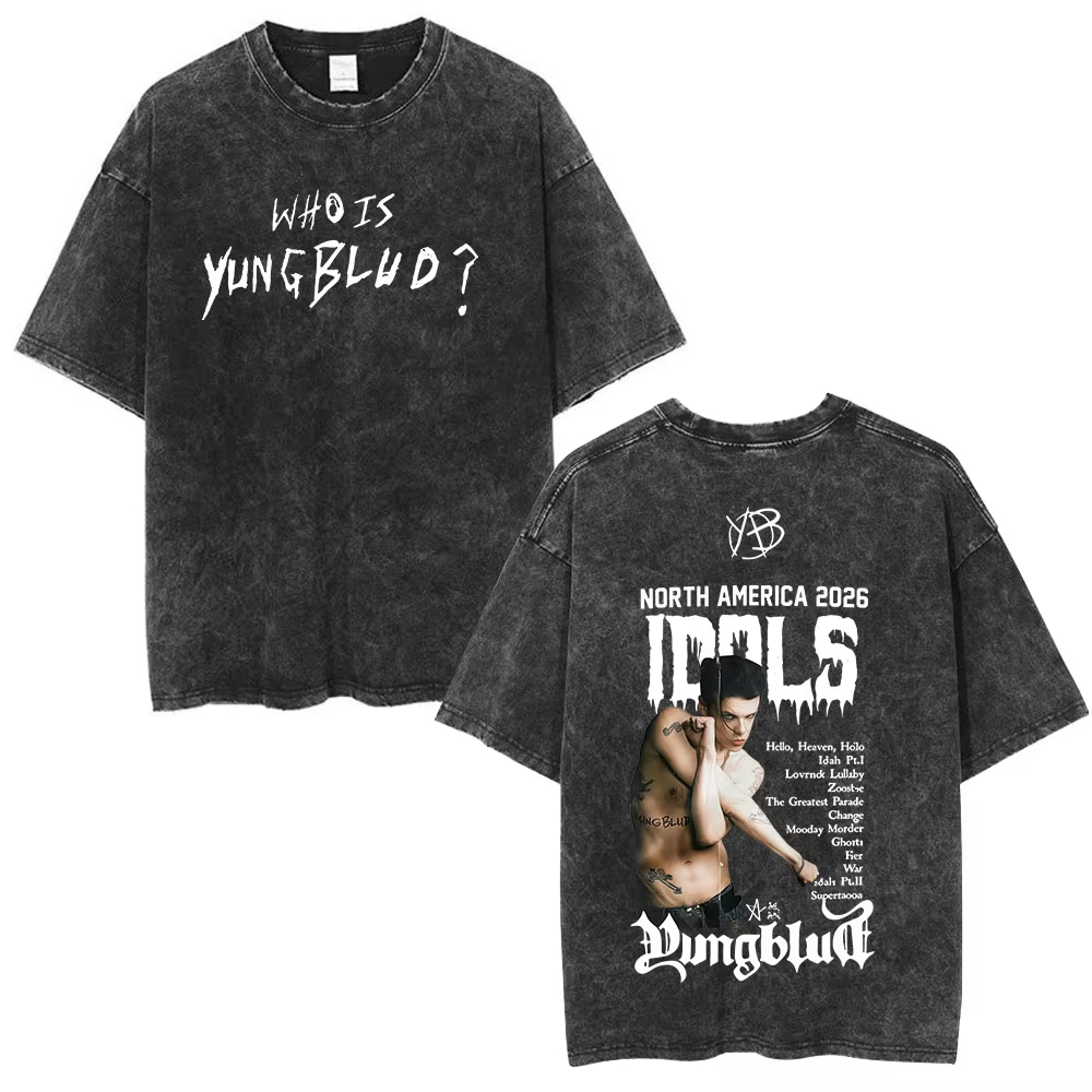 Baby Clothing Wash - Washed Vintage Yungblud One More Time
