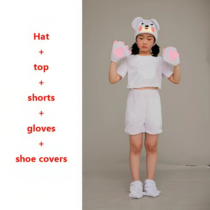 Toddler Legging Set - Kids Bear Cosplay Costume Animal Teddy