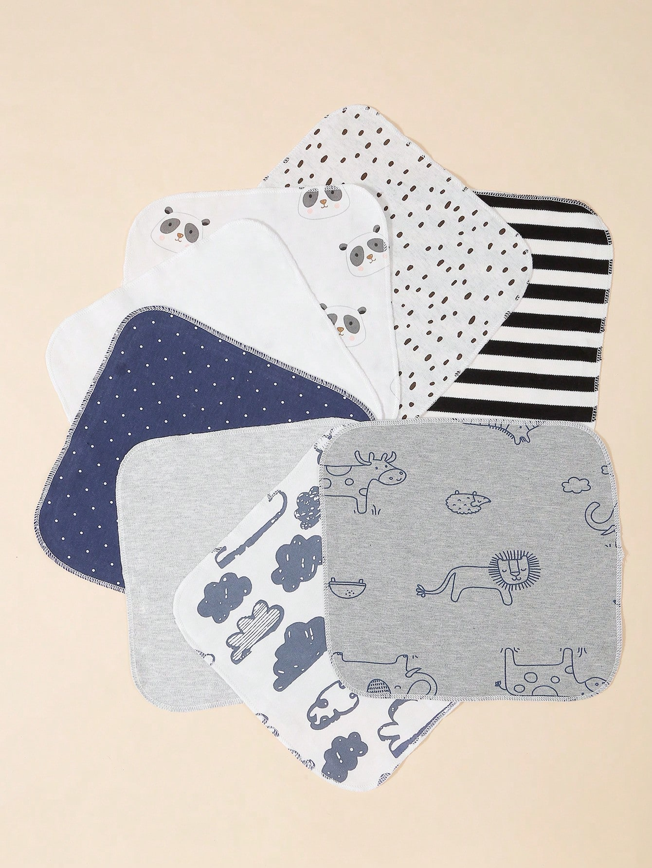 Baby Clothing Wash - 8pcs/pack Baby Washcloths,Bathing Feeding Towels,Baby Wipes