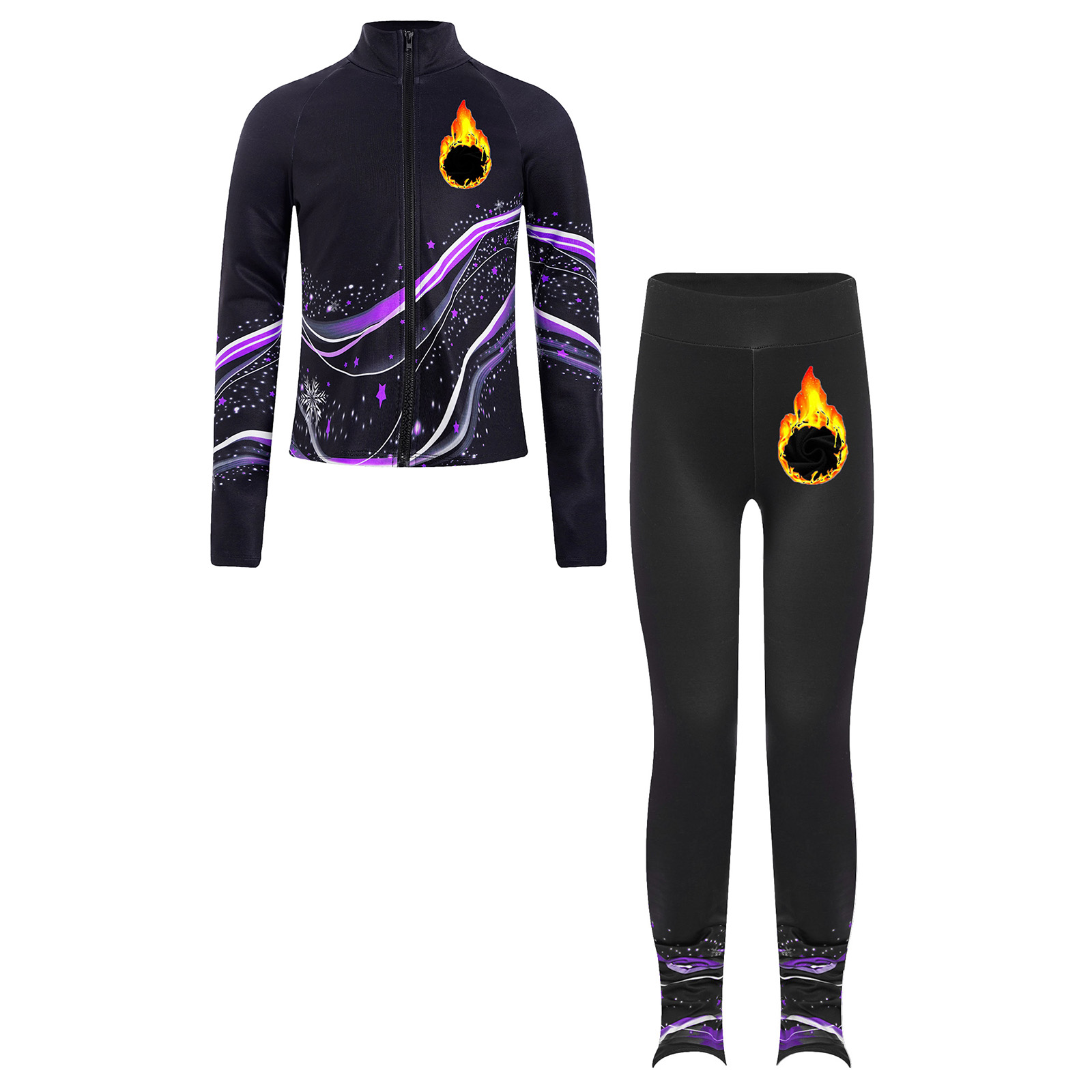Kids Girls Fleece Sports Gymna – Toddler Legging Set Bewertung und Preis