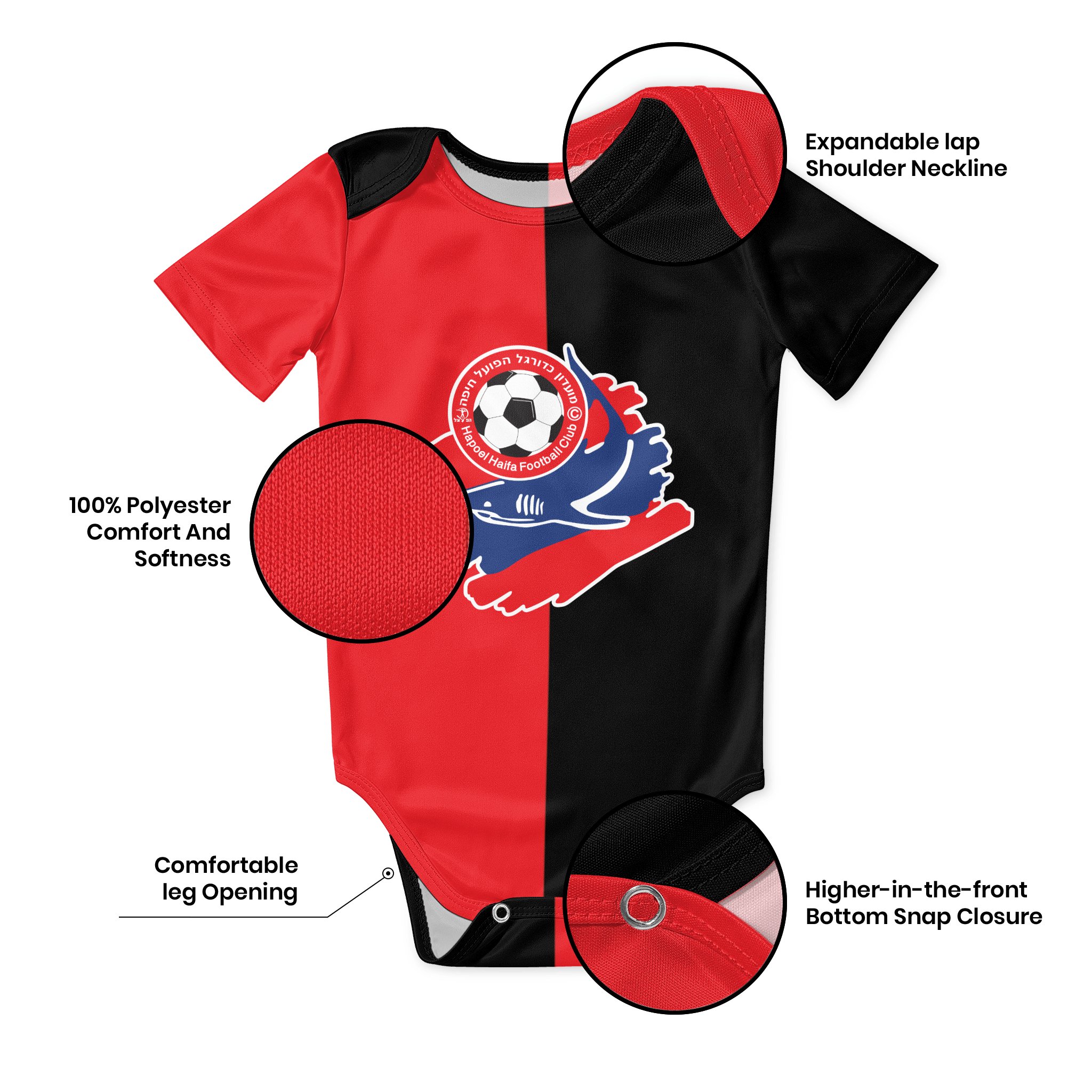 Hapoel Haifa Baby Bodysuit Uni – Romper Onesie Baby Bewertung und Preis