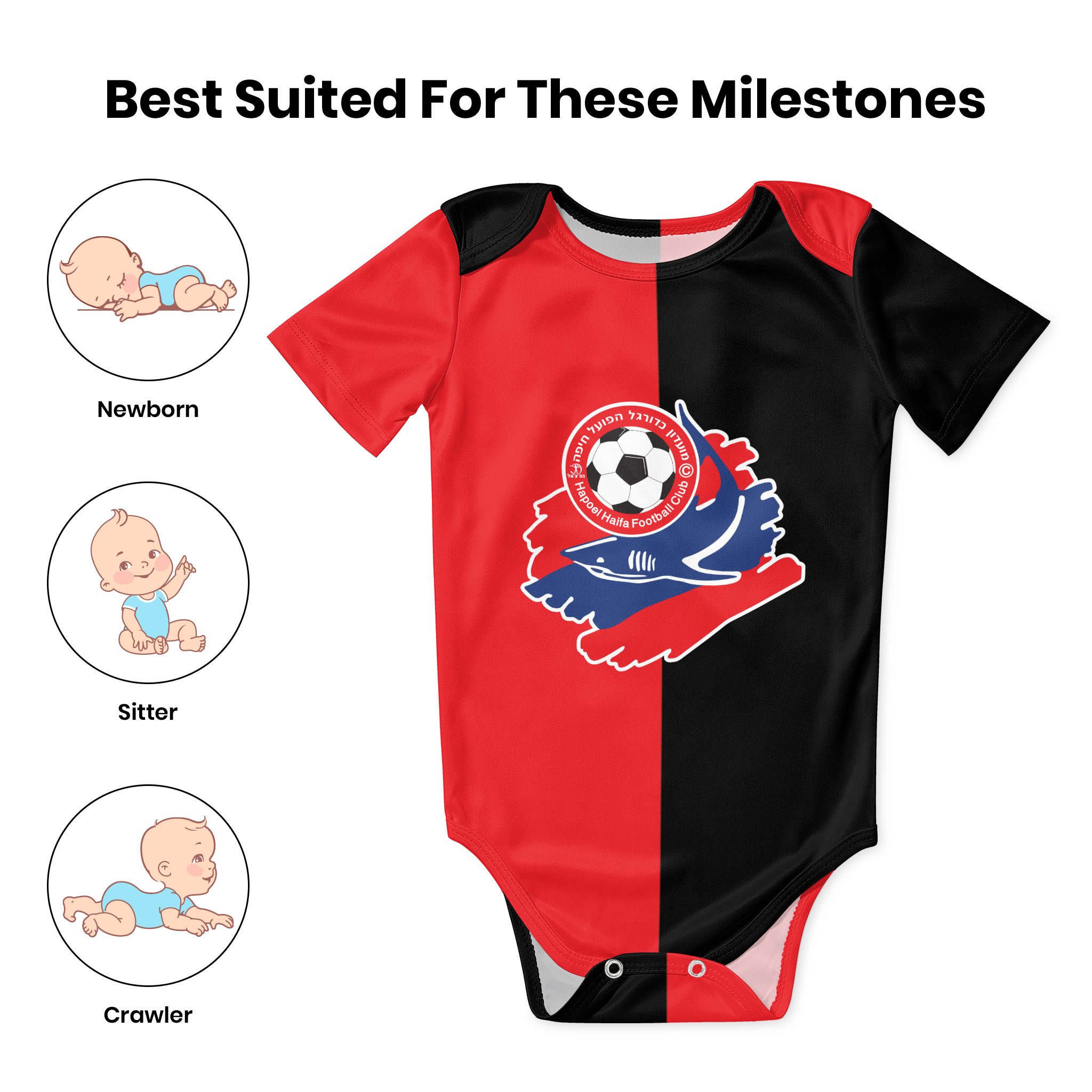 Hapoel Haifa Baby Bodysuit Uni – Romper Onesie Baby Bewertung und Preis