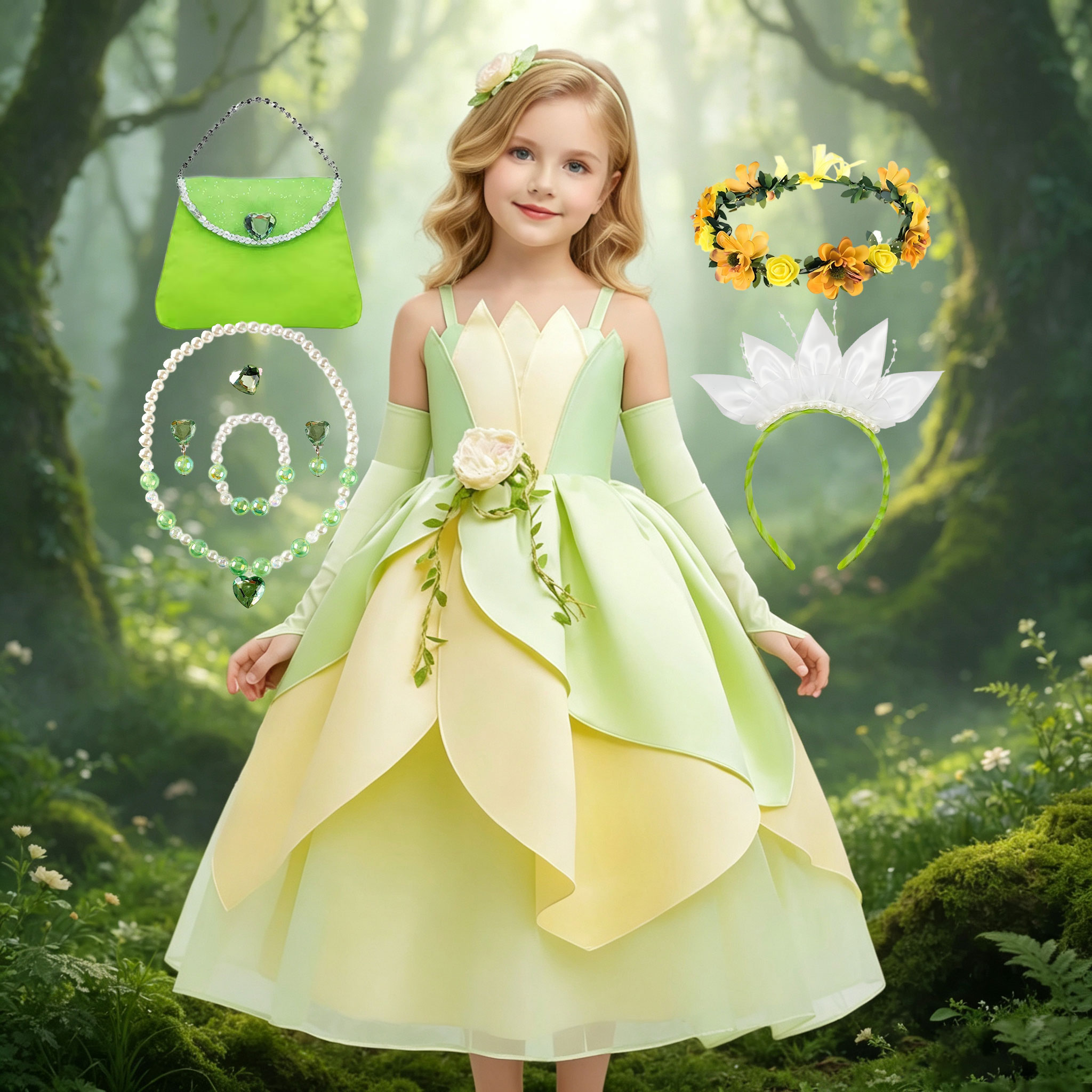 Summer Delicate Yellow Green F – Baby Clothing Size Bewertung und Preis