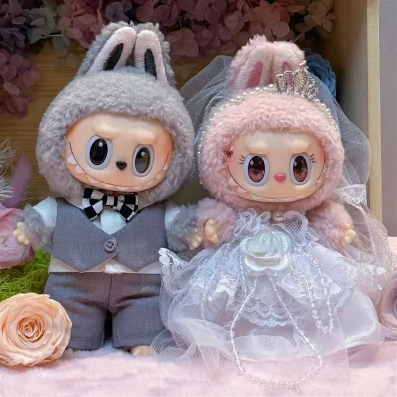 15 17cm For Labubu Doll Weddin – Baby Clothing Usa Bewertung und Preis
