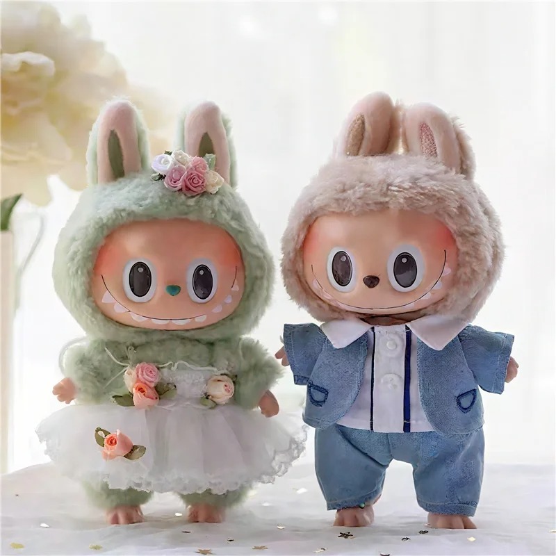 15 17cm For Labubu Doll Weddin – Baby Clothing Usa Bewertung und Preis