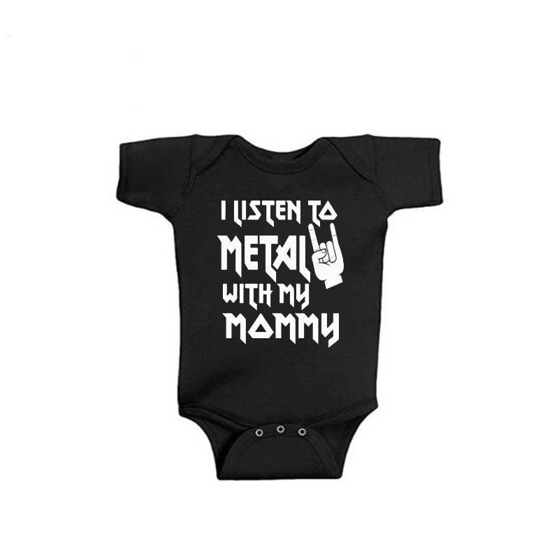 I Listen to Metal with My Dadd – Romper Onesie Baby Bewertung und Preis