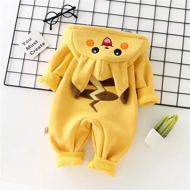 New Cute Cartoon Pokemon Pikac – Romper Onesie Baby Bewertung und Preis