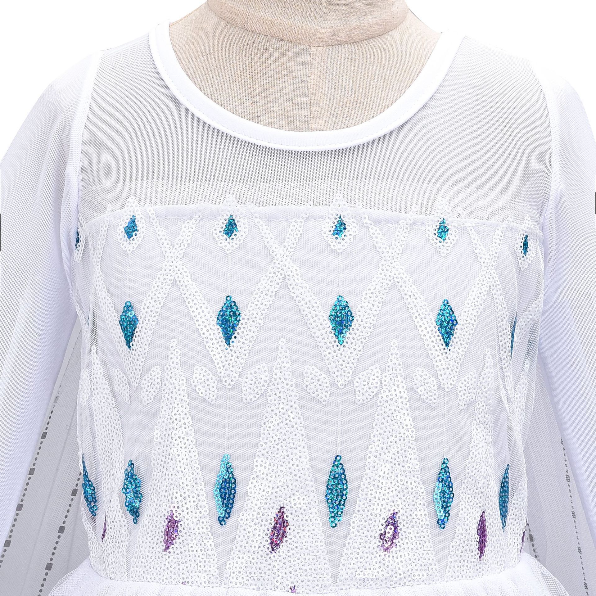 Disney Frozen 2 White Elsa Cos – Baby Clothing Size Bewertung und Preis