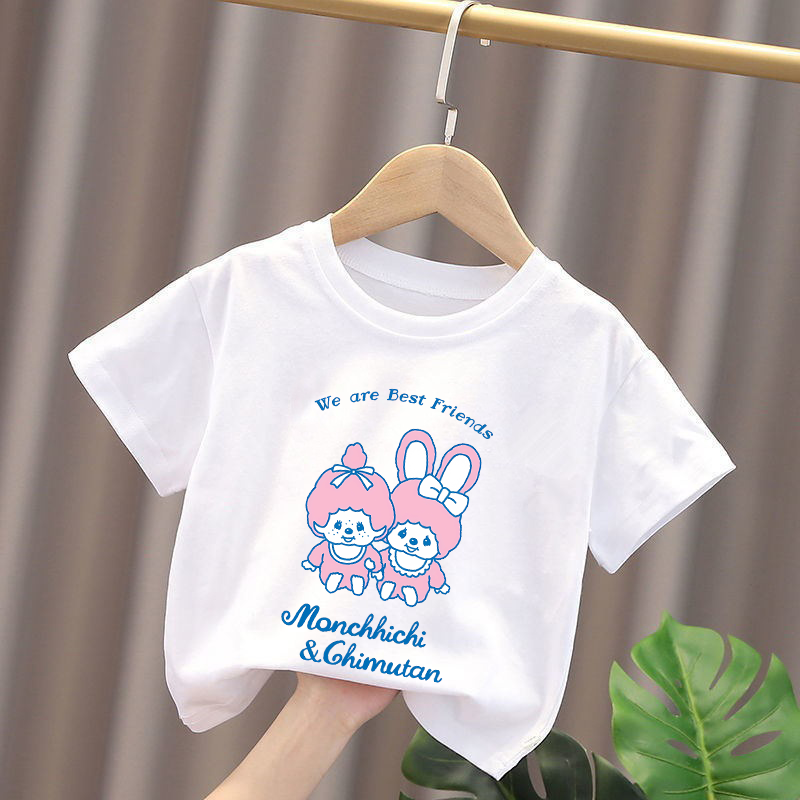 Monchhichi Kids T-shirts Anime – Baby Clothing Usa Bewertung und Preis