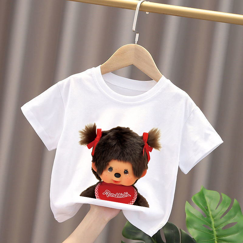 Monchhichi Kids T-shirts Anime – Baby Clothing Usa Bewertung und Preis
