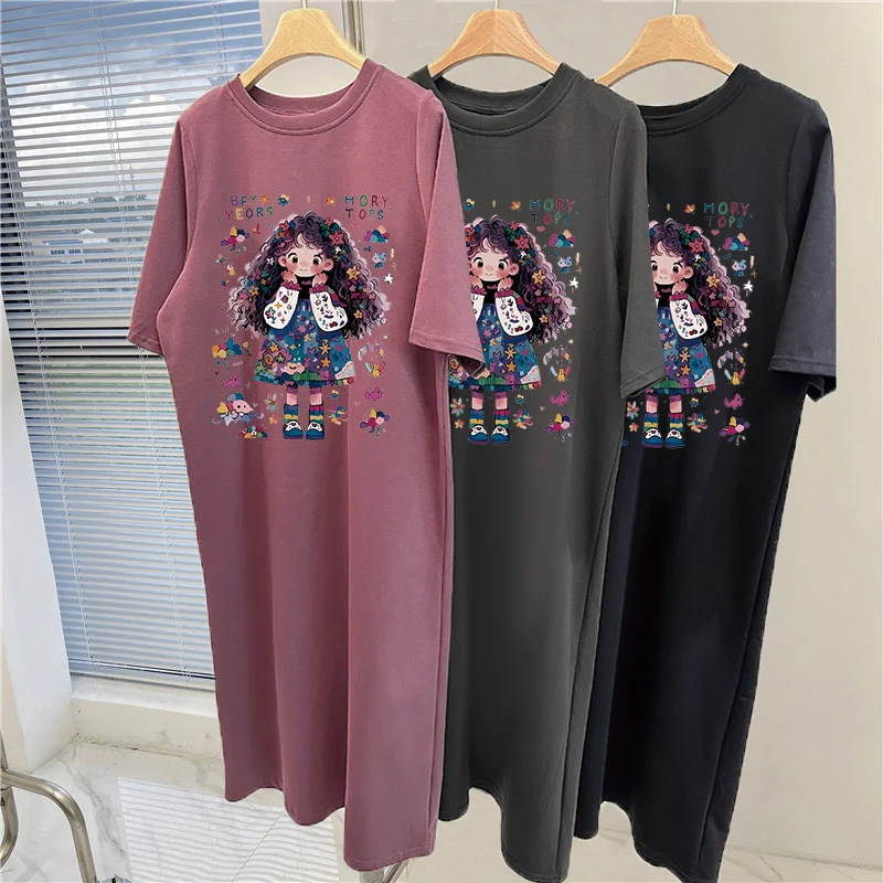 Summer Loose Trend Cartoon Cut – Baby Clothing Size Bewertung und Preis