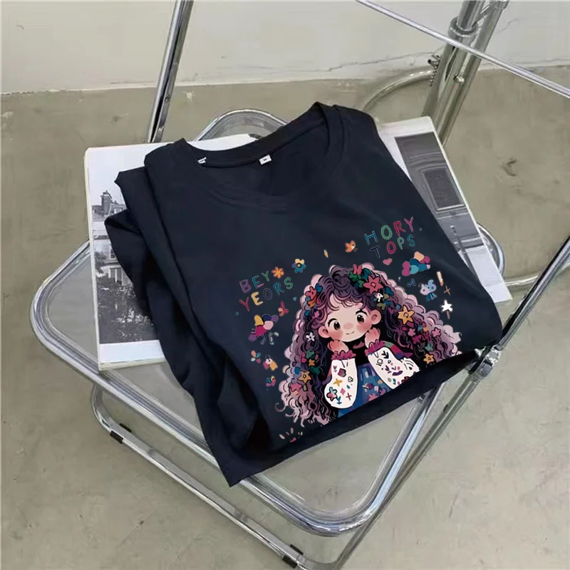Summer Loose Trend Cartoon Cut – Baby Clothing Size Bewertung und Preis