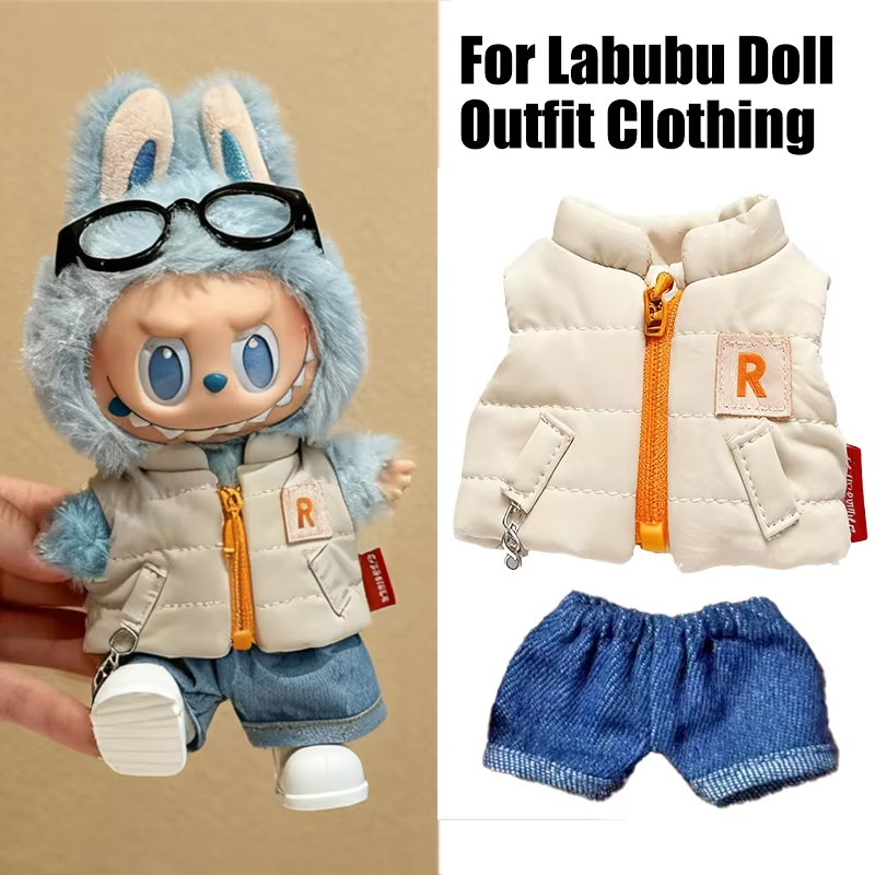 For 15 17cm Labubu Doll Solid  – Baby Clothing Usa Bewertung und Preis