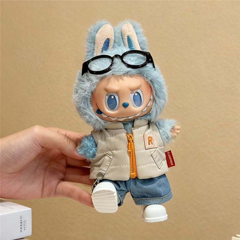 For 15 17cm Labubu Doll Solid  – Baby Clothing Usa Bewertung und Preis