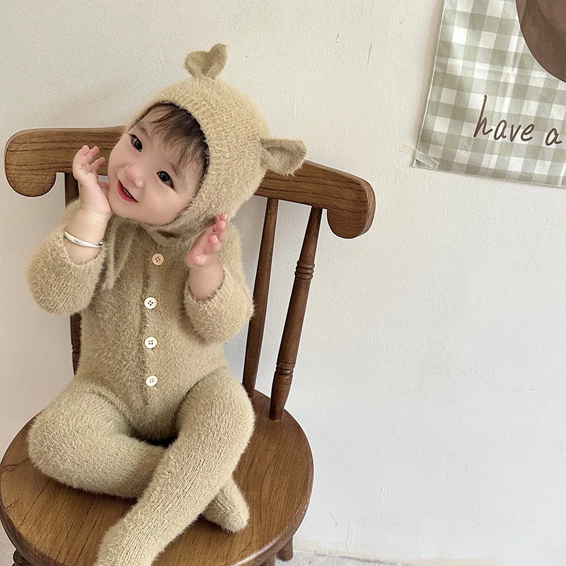 Newborn Baby Mink Fur Romper w – Romper Onesie Baby Bewertung und Preis