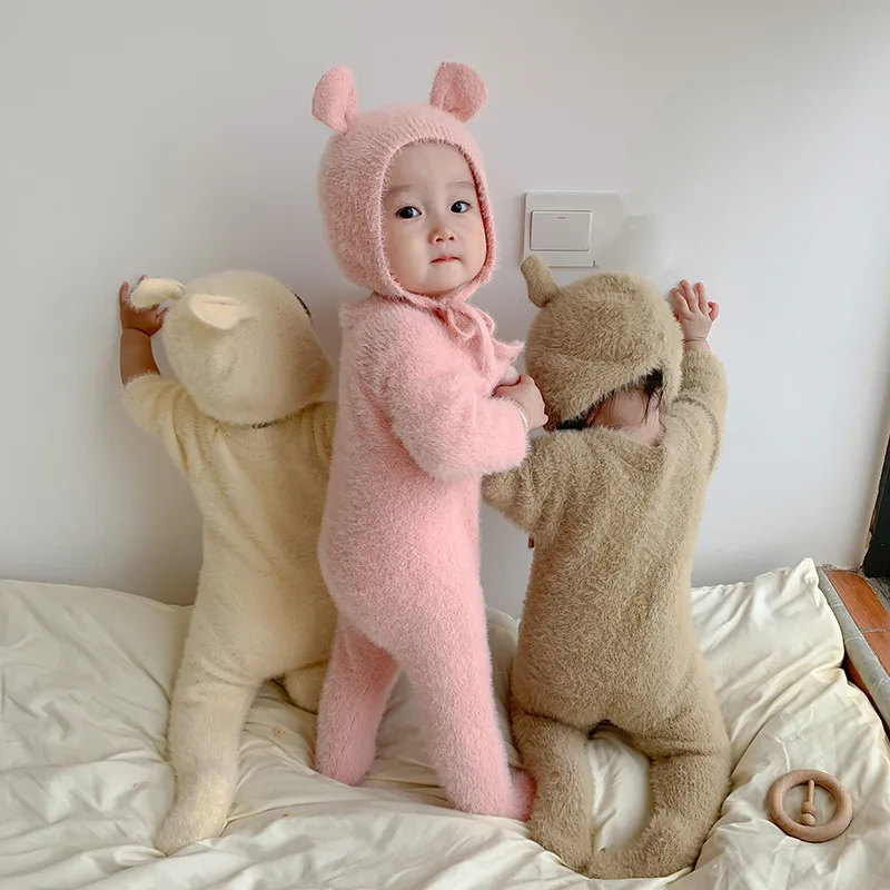 Newborn Baby Mink Fur Romper w – Romper Onesie Baby Bewertung und Preis