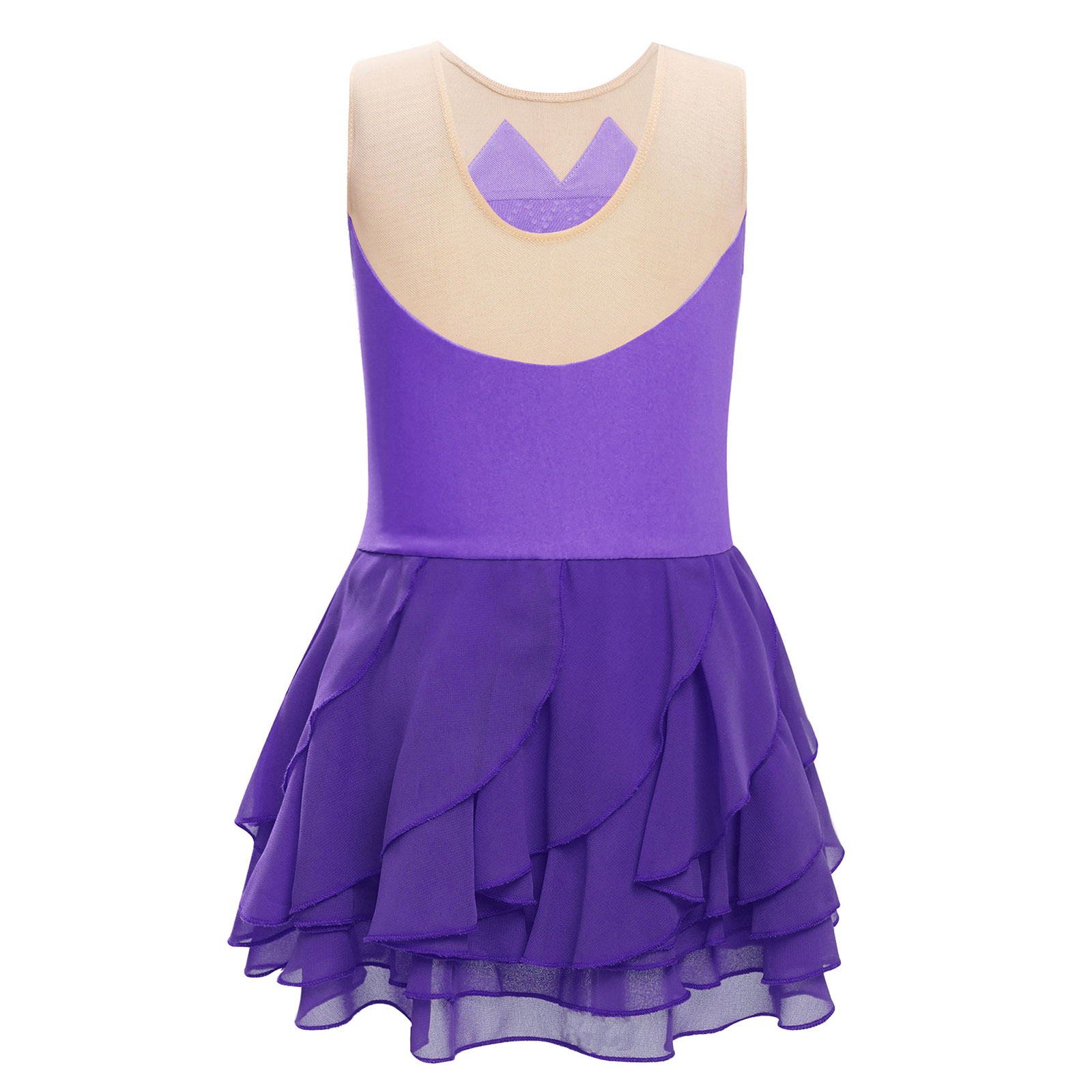 Girls Mesh Figure Skating Dres – Baby Clothing Size Bewertung und Preis