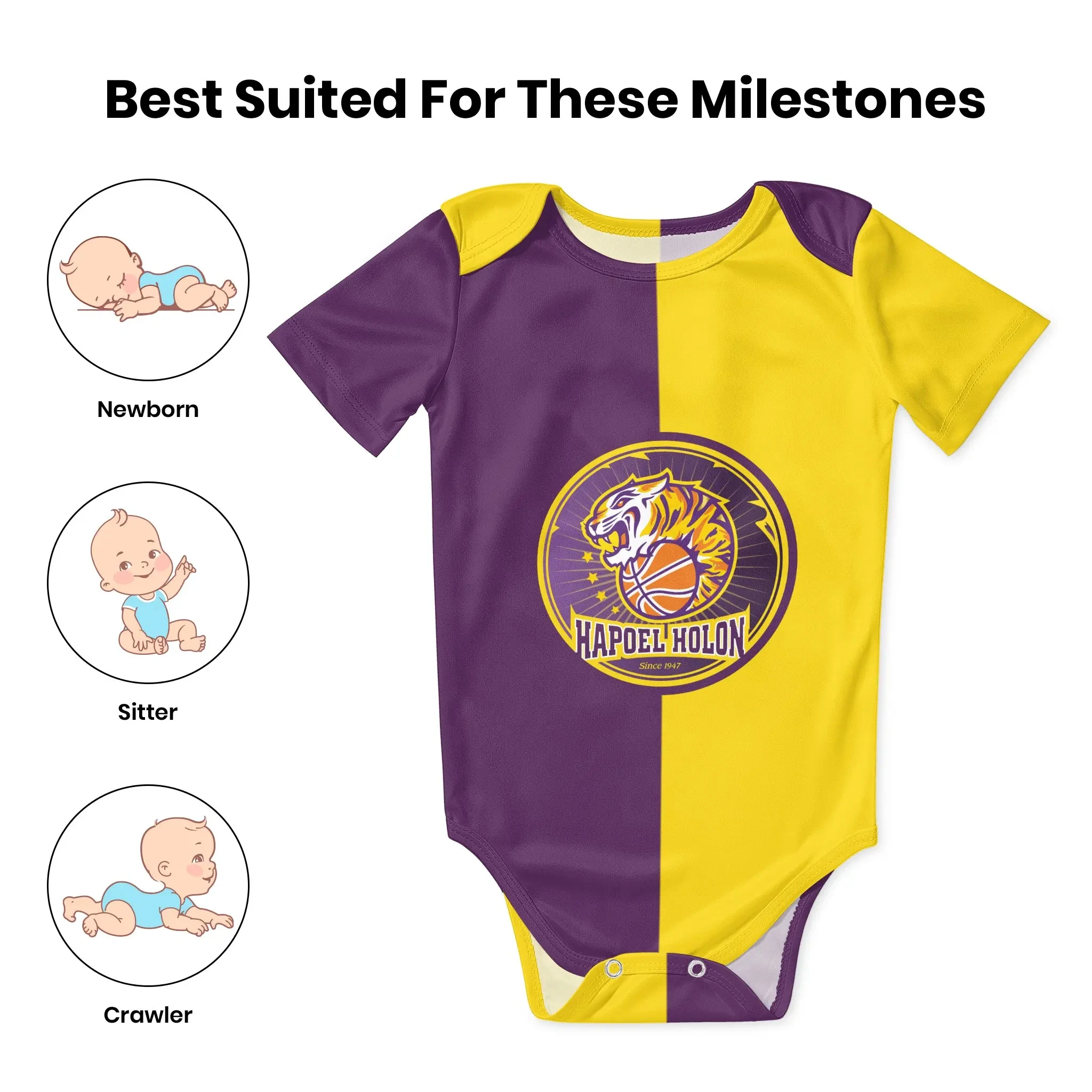 Hapoel Holon Basketball Baby B – Romper Onesie Baby Bewertung und Preis