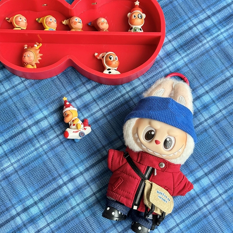For 15 17cm Labubu Doll Winter – Baby Clothing Usa Bewertung und Preis